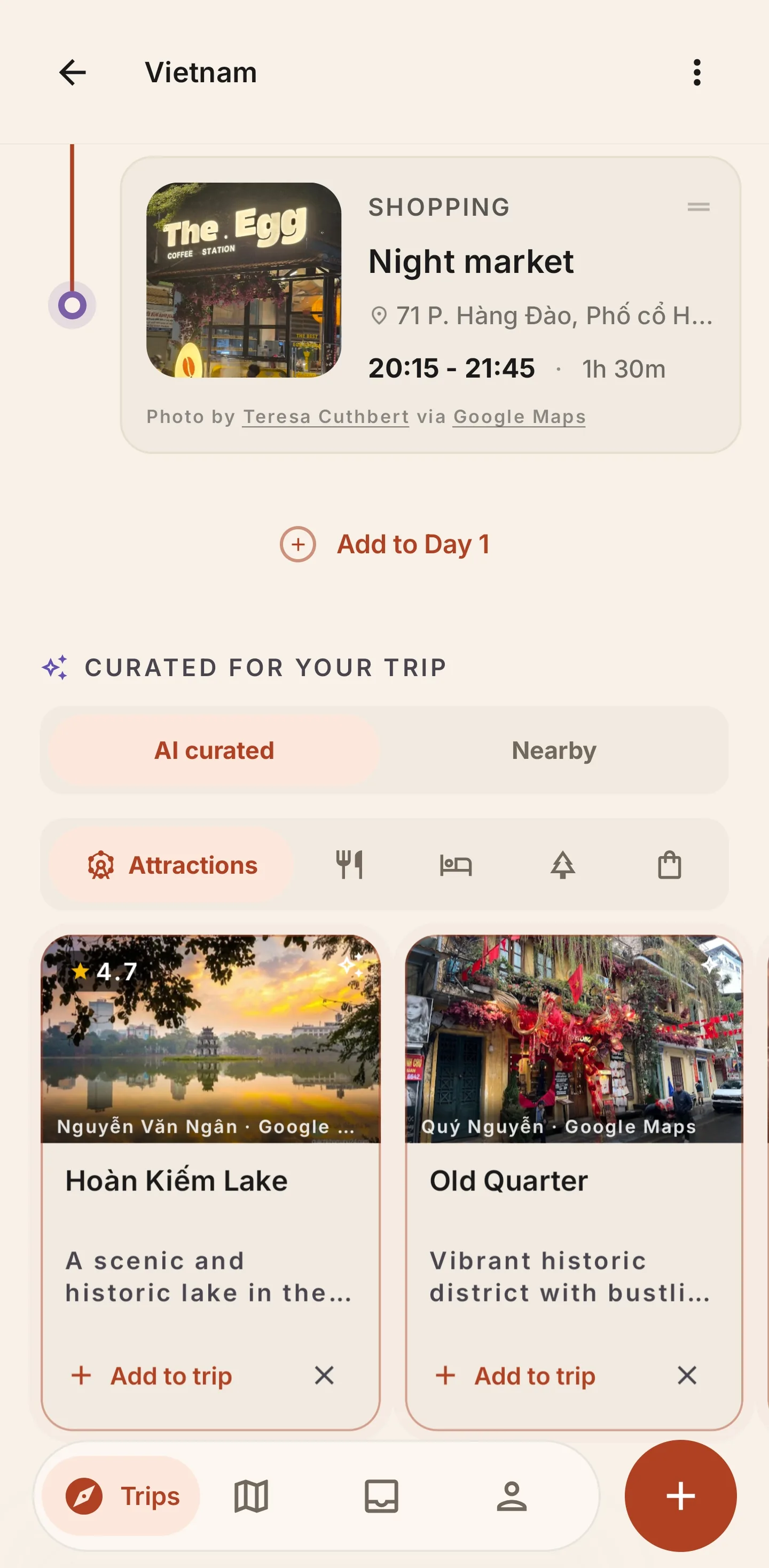 Voyivo recommendations for a Vietnam trip